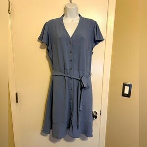 Denim colored Lucky brand dress NWT